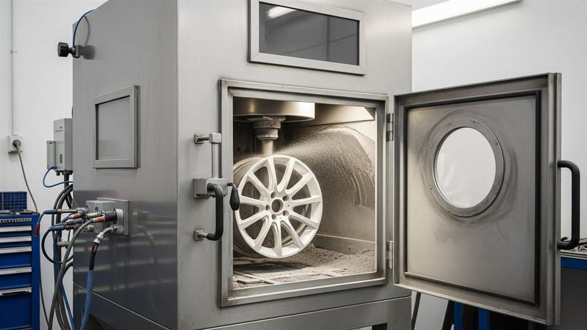 Jant Kumlama Makinası Nedir Nasıl Çalışır