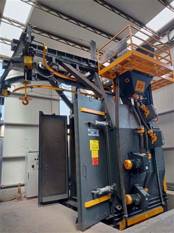 Askılı Kumlama Makinesi