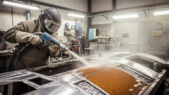 Kumlama Boya Nedir? Metal Yüzeyler Nasıl Hazırlanır?