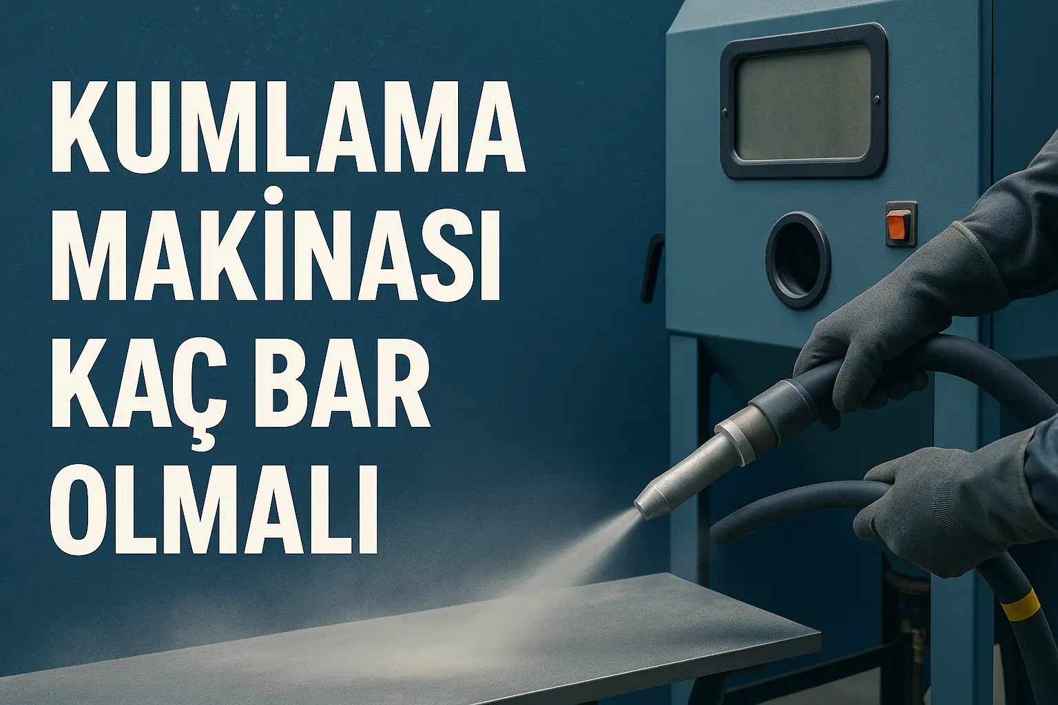Kumlama Makinası Kaç Bar Olmalı?