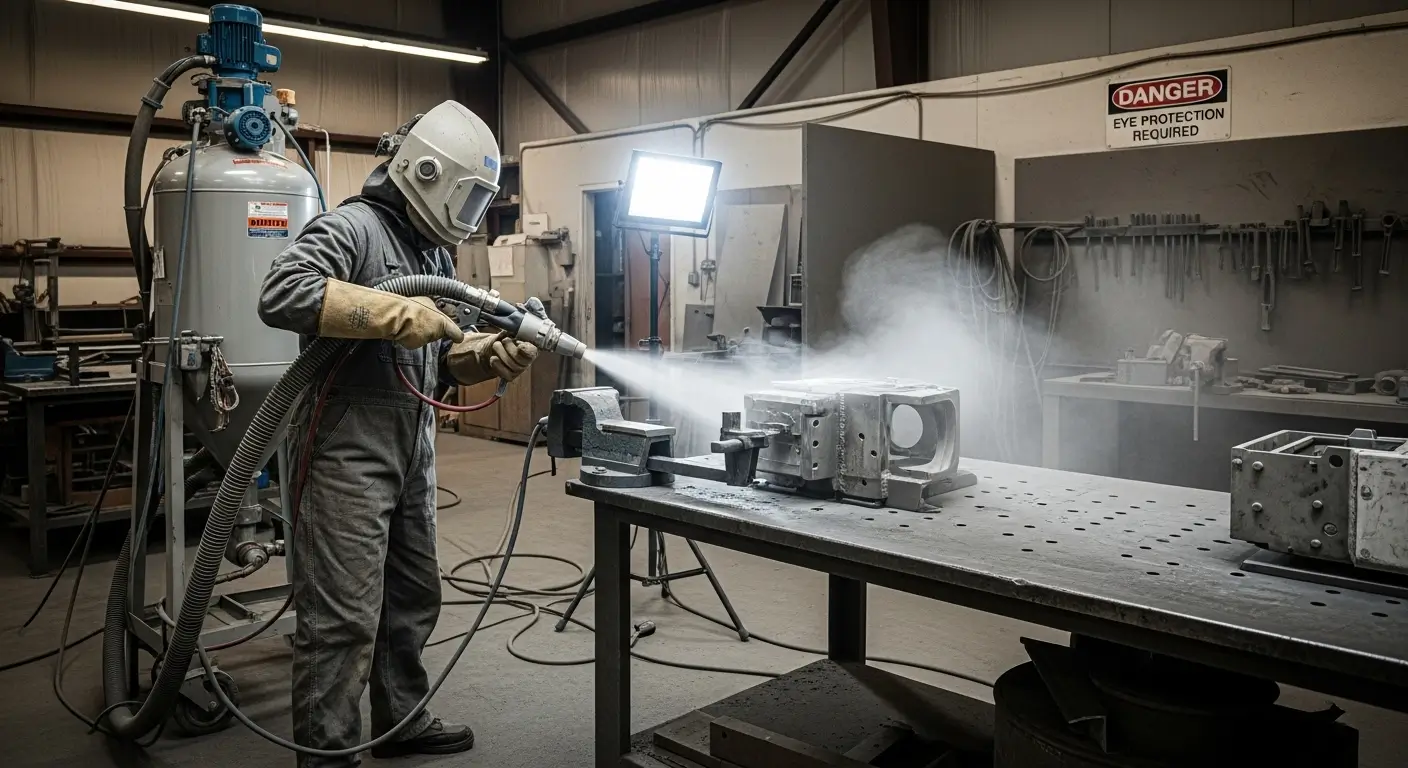 Metal Kumlama Makinesi Nedir?