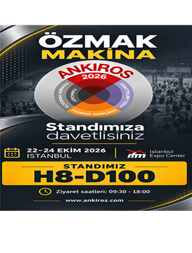 ANKIROS 2026 17. Uluslararası Makina ve Ürünleri İhtisas Fuarı