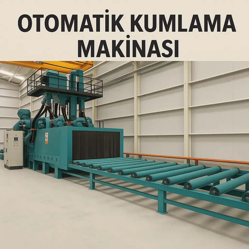 otomatik kumlama makinası